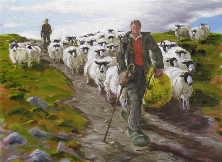 Bringing in the sheep